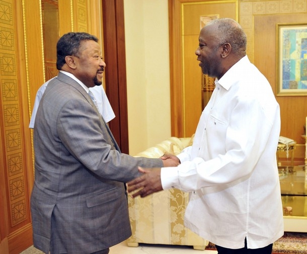 Crise ivoirienne: Jean Ping (UA) reçu par Gbagbo puis Ouattara à Abidjan